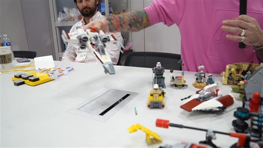 Interview with designer of Lego at 2026 North American International Toy Fair in New York Toy Fair - 67742810