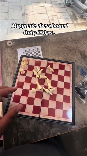 ♟️ MAGNETIC CHESS BOARD – THINK SMART. MOVE SMARTER. ♟️ This is not just a board. This is power in your hands. This is strategy in every move. Introducing our premium Magnetic Chess Board – designed for players who think ahead, stay focused, and play to win. Whether you’re at home, traveling, in school, or enjoying time with friends, the strong magnetic grip keeps every piece firmly in place. No slipping. No disturbance. Just pure concentration. Every move builds patience. Every strategy sharpen