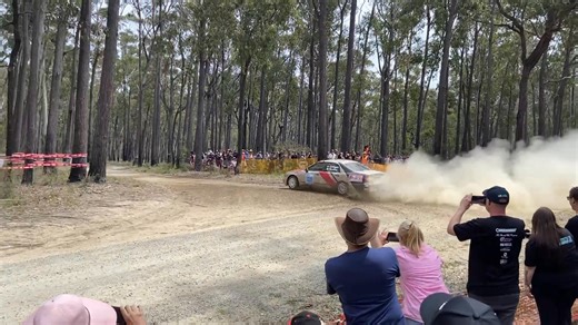 79K views · 689 reactions | Alpine Rally 2025. Who kept on it the longest after the corner? Tristan Carrigan/Neill Wooly | RallyCars.com.au | Facebook