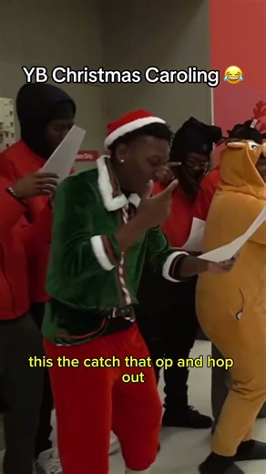 YoungBoy Christmas Caroling 😂 #pranks #funny #christmas