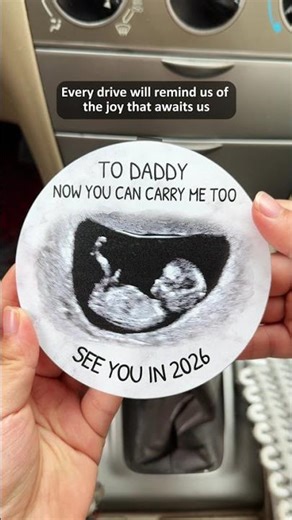 Cute Ultrasound Clip For New Parents #gifts #giftideas #giftforbaby #giftforparents