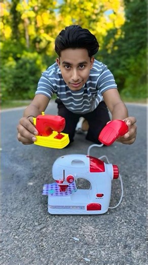 Mini Sewing Machine with Mouse😍 #shortsfeed