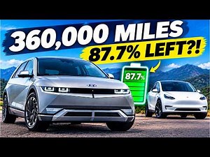 The IONIQ 5 Degradation RESULTS I Didn’t Expect (vs Tesla Model Y)