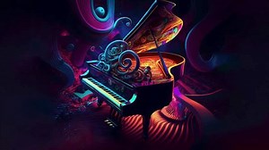 Synesthesia Seeing Colors Sound Grand Piano Stock Footage Video (100% Royalty-free) 1100320599 | Shutterstock