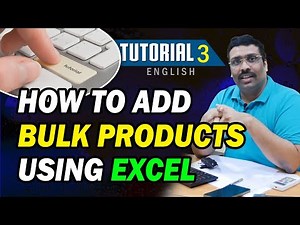 How to import products from excel sheet Raintech pos billing software Tutorial 03