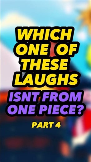 Guess the anime laugh v3 #onepiece #onepieceanime