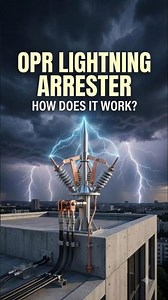 What is OPR lightning arrestor | #shorts #shortsfeed #electrical #education #facts#electricity