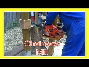 Cheap Chainsaw Mill - Build Your Own DIY Vertical Chainsaw Mill Attachment