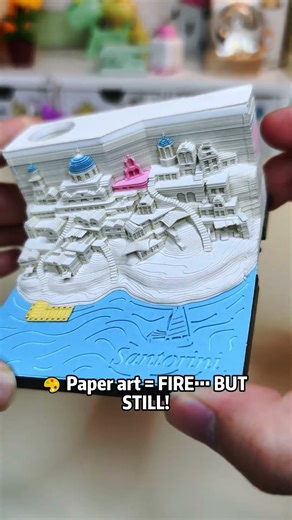 You can't stop to tear of this notes sheet once you start