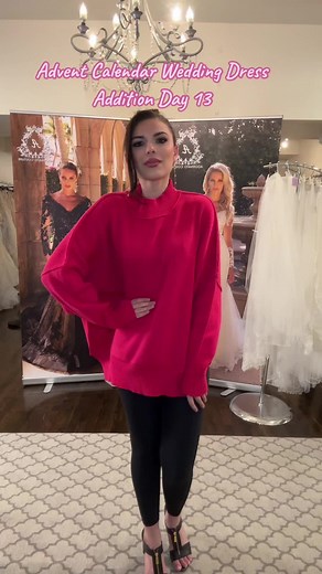 Advent Calendar Wedding Dress Addition Day 13 #wedding #bridal #brides #bride #weddings #brides24 #brides2024 #weddingtiktok #brides25 #brides2025 #bridetobe #dress #weddingdress #weddingonabudget #discounted #bridalgown #discountedweddingdresses #fyp #xyz