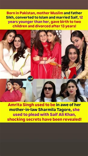 Amrita Singh’s Unheard Journey: From Marriage to Saif Ali Khan to Life After Divorce #viral #shorts