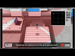 L-743 Triple Scan® Laser - Part 5 - Measuring Table Flatness/Parallelism on 6-Axis Mill