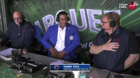 Sammy Sosa discusses his induction, return to Chicago
