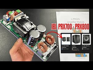 Pascal L-PRO2S 1500W – Mạch công suất trên các loa sân khấu JBL PRX700 / PRX800?