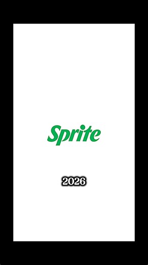 Sprite logo evolution 2026-1961...⏳