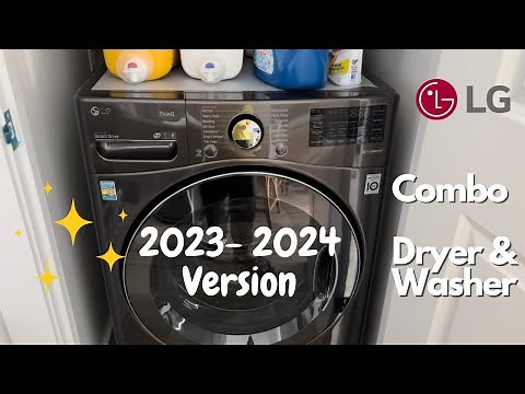LG Washing Machine Combo Washer & Dryer Review And How To Use 2023 & 2024 Version