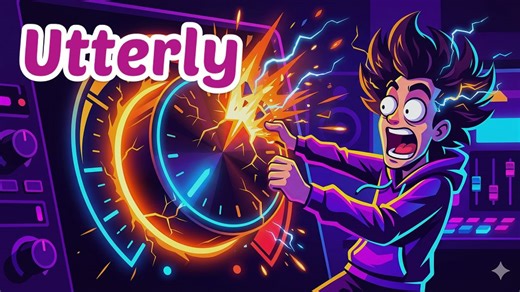 英语进阶必备：用Utterly瞬间拉满情绪价值！