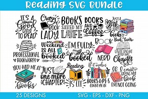 Reading Bundle Svg, Reading Quotes Svg, Reading Svg, Svg Bundle, Book Svg, Book Svg Bundle, Book Nerd Svg, Funny Book Svg, Book Quotes Svg - Etsy UK