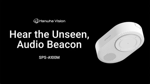 Hanwha Vision's Audio Beacon - SPS-A100M