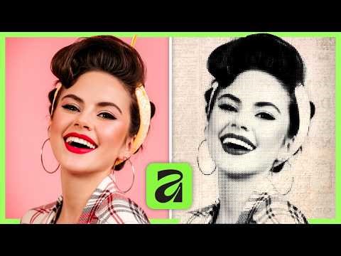 Halftone Effects in Affinity