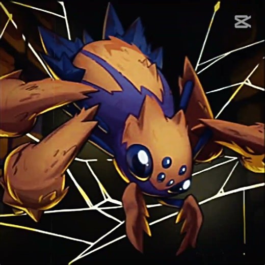 my galvantula jolt #pokemon #galvantula #cute