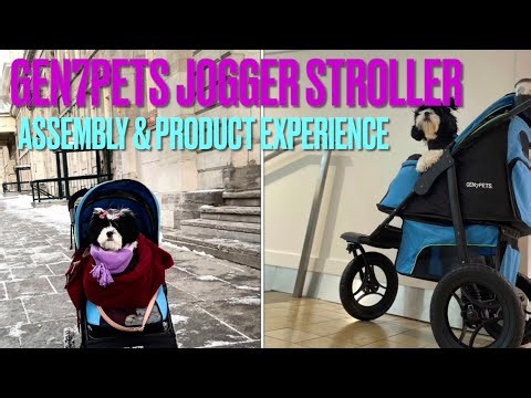 How to Assemble Gen7Pets Jogger Stroller l Product Review