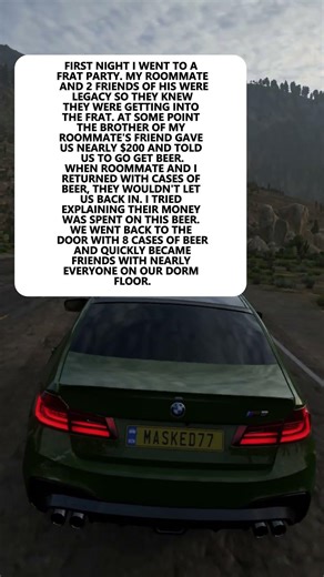 First night I went to a frat party. #funny #humor #jokes