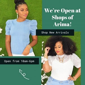1.1K views · 20 reactions | It’s Saturday! Come shop our New Arrivals in store at Shops of Arima拾 Open till 6pm! You can also shop online at www.shopcandygirls.com We ship via TTPost  | Candy Girls | Facebook
