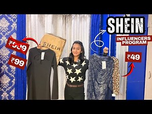 SHEIN ₹49 Haul + Full Influencer Program Guide | Cheapest Dresses Ever! (Full Process)
