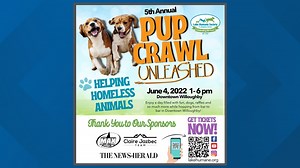 5th Annual Pup Crawl: UNLEASHED! returns to downtown Willoughby in June