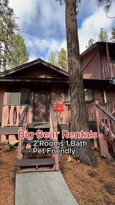 Name: Slopeside Cabin A just 2 mins from Snow Summit! Sleeps 4 with full kitchen, dining area, fast Wi-Fi, fireplace, and free parking. Relax on your private porch after a day on the slopes. We’re known for fast, friendly support—local host always nearby! Need more space? #bigbear #christmas #snow | Big Bear Experiences