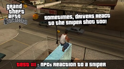 Evolution of SNIPER LOGIC in GTA Games (2001-2022)
