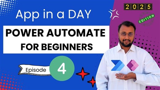 Power Automate Integration with PowerApps | App in a Day - Episode 04 | Dilip Shah