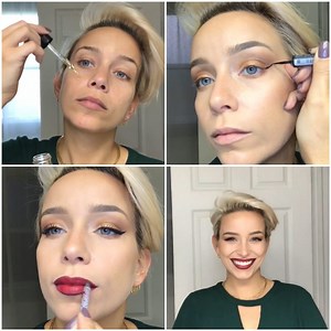 83K views · 2.1K reactions | There's nothing better than a classic makeup paired with a pretty red lip! | MetDaan Makeup | Facebook