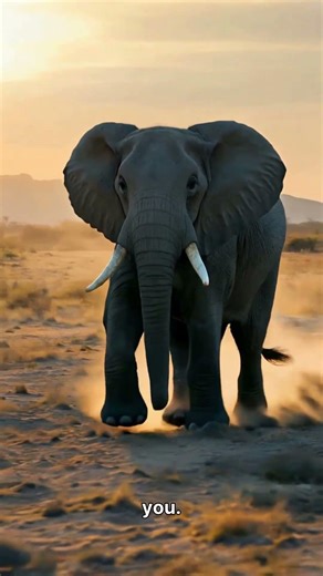 Elephant Charge: Run or Stay? #wildlife #safari #africansafari