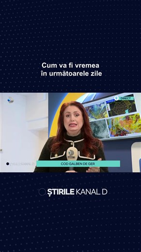Știrile Kanal D on Instagram: "Gerul pătrunzător va cuprinde toată țara. Meteorologii au emis un cod galben de temperaturi deosebit de căzute pentru toate regiunile. Termometrele vor indica valori și de -20 de grade în noaptea care urmează. #dailynewskanald #stirilekanald #kanaldromania #ger"