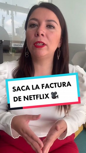 ¿Sabías que puedes sacar la factura de Netflix? ¡Te enseño! 🤩 #netflix #factura #aquenosabias #solicita #pagos #impuestos #parti