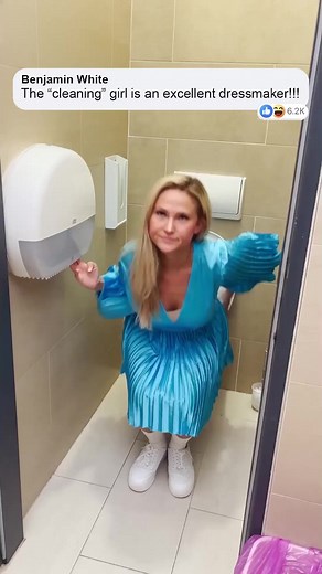 Cleaning lady makes dress 🧹 | Patch it