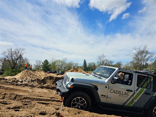 Northern Michigan’s Jeep tour takes you on a scenic spring route with a big prize at the end