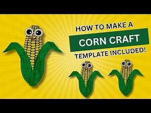 Easy Corn Craft for Kids