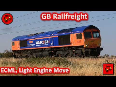 GB Railfreight Class 66, 66720 “Wascosa” (Light Engine Move)