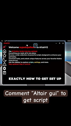 ⚡️ [OP] Roblox FE Script: Altair GUI (ADMIN/TROLL) 📜 Pastebin 2025