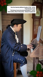 31K views · 1.1K reactions | The sounds of the season are as sweet as ginger cakes  A timeless tune brought to life on an 18th-century harpsichord made here at Colonial Williamsburg! What’s a favorite Christmas carol that you’d like to hear on this instrument? | Colonial Williamsburg | Facebook