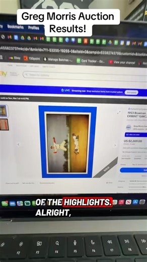 Some awesome results from Greg Morris Cards #baseballcards #vintage #sportscards