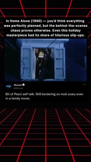 In Home Alone (1990) — you’d think everything was perfectly planned, but the behind-the-scenes
