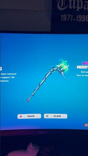 How to get Merry Mint Axe | L&S for more 👀🙏 #fortniteshorts #fortnite #shortsviral #fortniteclips