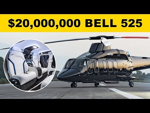 Exploring the $20 Million Bell 525 Relentless Luxury Helicopter