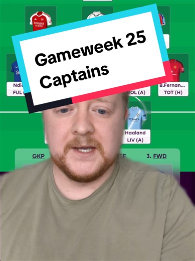 FPL Gameweek 25: Top Captain Picks