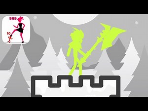 Stick Hero - Tower Defense - All Levels Gameplay Android, iOS