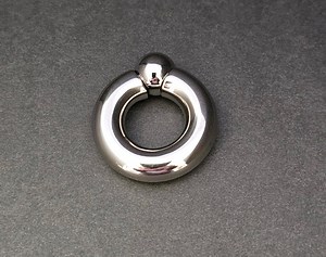 9 mm Prinz Albert Piercing Ring Stahl Gauge Easy Fit BCR mit eingeschraubter Kugel. 16 mm Durchmesser und 12 mm Kugel - Etsy.de